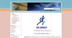 Desktop Screenshot of drsoneet.com